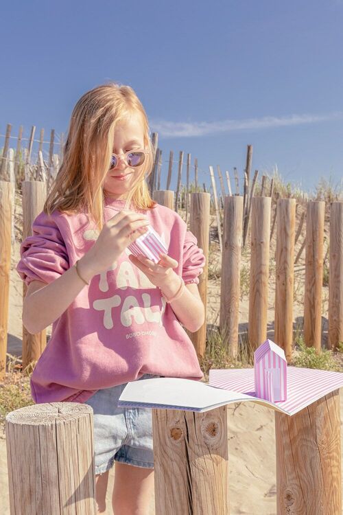 Cahiers construction de maquettes à partir de 5 ans pour les vacances d'été