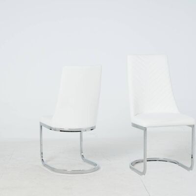 Thea White Dining Chair