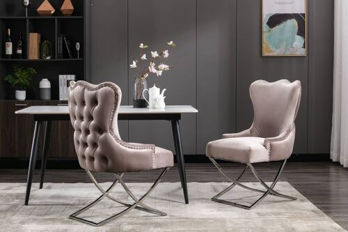 Michelle Dark Grey Dining Chair