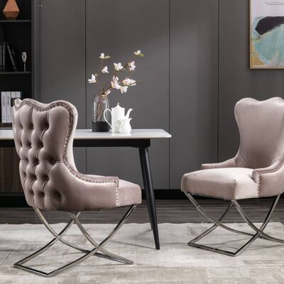 Michelle Dark Grey Dining Chair