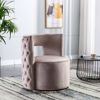 Donna Mink Lounge Chair