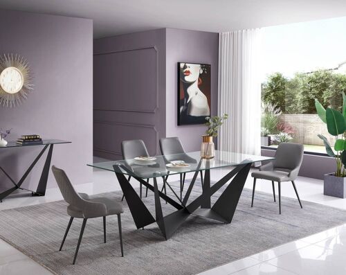 Milan 180cm Fixed Dining Table