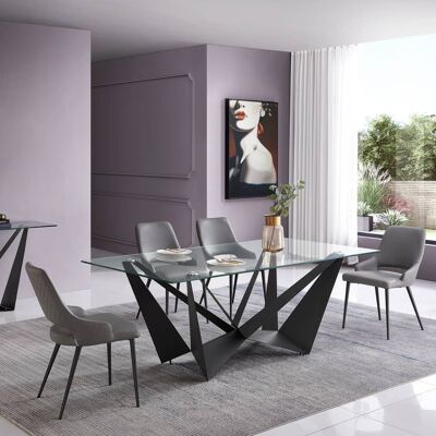 Milan 180cm Fixed Dining Table