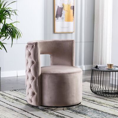 Donna Dark Grey Lounge Chair