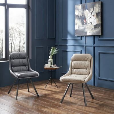 Bellucci Taupe Dining Chair
