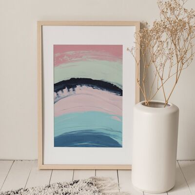 Pastel Rainbow' - Art Print