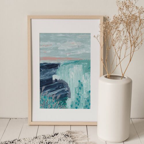 Bempton Cliffs' - Art Print