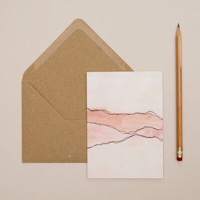 Abstract Mountain Card 2