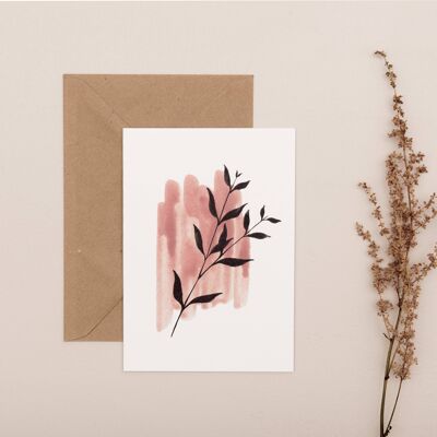 Abstract Leaf Card 2