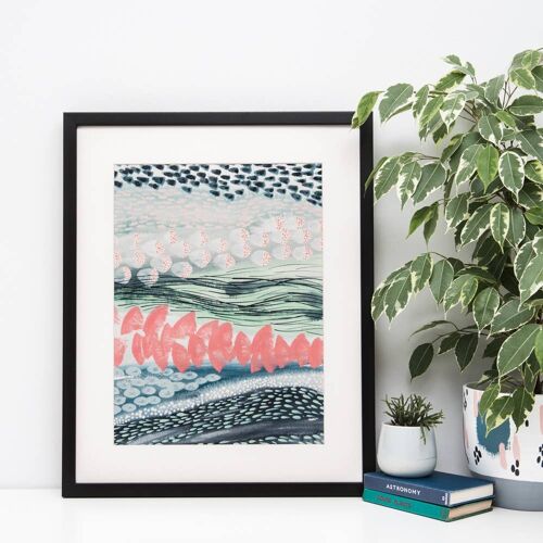 Elodie' - Abstract Art Print