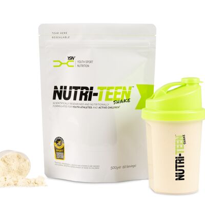 NUTRI-TEEN Shakes - Salted Caramel - 1 Bag (10 servings) Approx 2-4 weeks supply