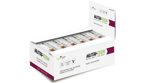 NUTRI-TEEN: Energy snack bar for kids - 12 Bars