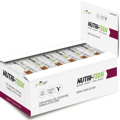 NUTRI-TEEN: Snack bar energetico per bambini - 12 Barrette