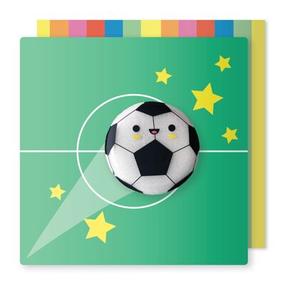 Fußball-Magnetkarte