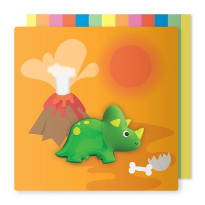 Triceratops-Magnetkarte