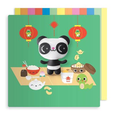 Carta magnetica Panda