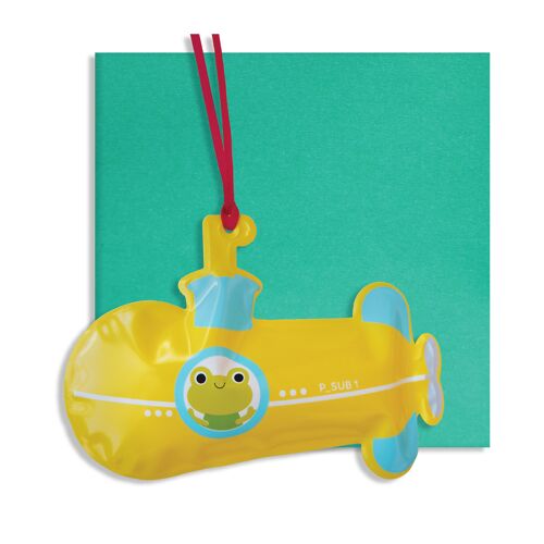 Inflatable Submarine Card