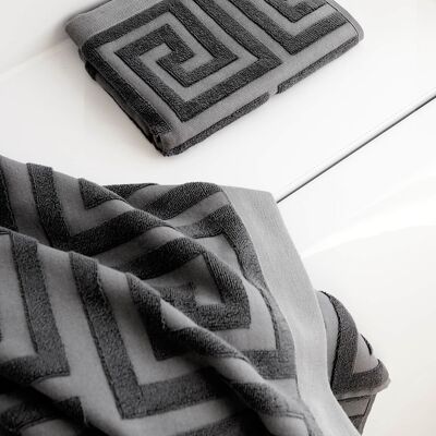 Bath Towel Santorini Antracite