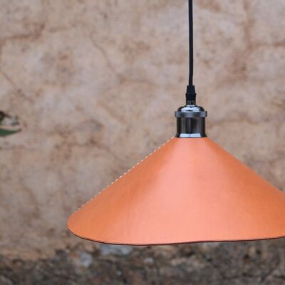 Leather lamp 1m