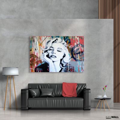 Marilyn Monroe 150x100 Plexiglás