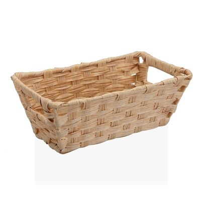BASKET WITH HANDLES NATURAL COLOR 19480354