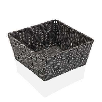MEDIUM GRAY BASKET WITH POINTS 19481020