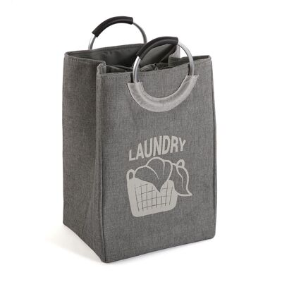 Cesto de ropa laundry gris osc 19485501