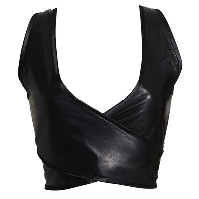 Vegan Leather Lexi Soft Cup Bra