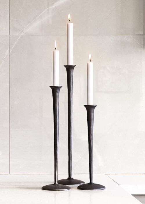 Candlesticks Gallery Noir set/ 3