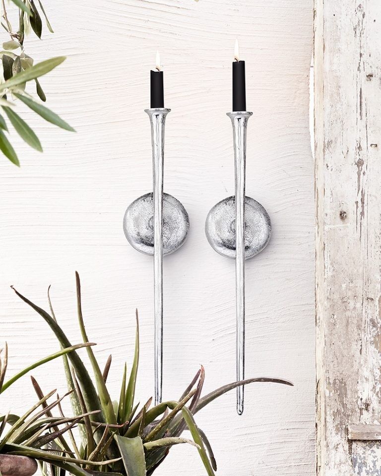 Väggljusstake Galleri Argento 1p