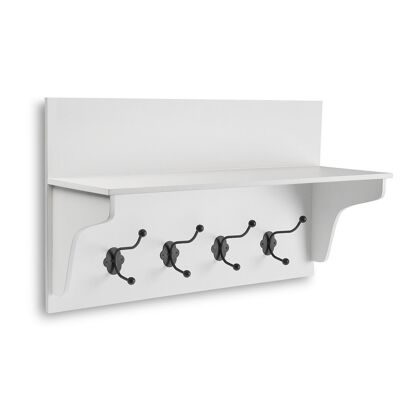 WALL COAT RACK 4 HOOKS 20930562