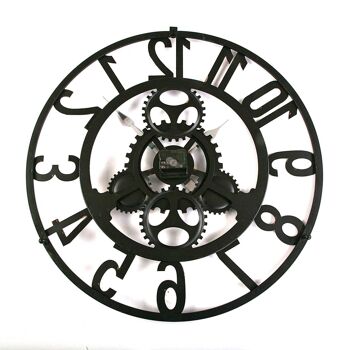 HORLOGE MURALE EN MÉTAL 60CM 21110022 4