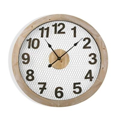 Reloj pared madera 70 cm 21110202