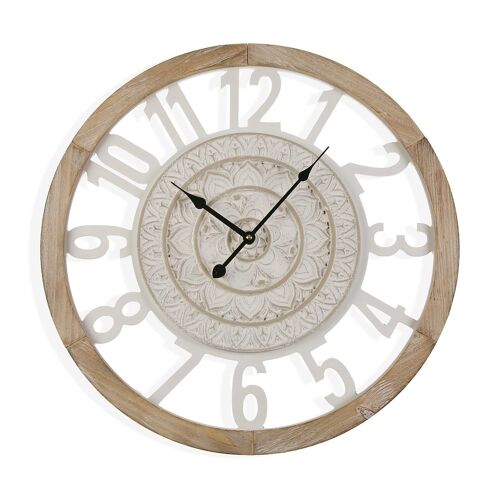 Reloj pared madera 55 cm 21110250