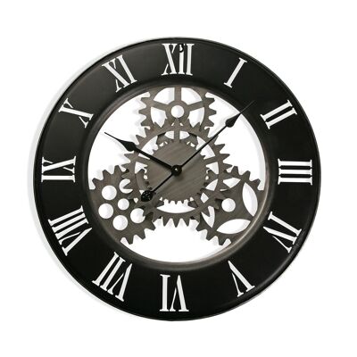 Reloj pared metal 63 cm 21110251