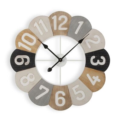 Reloj de pared madera 60cm 21110274