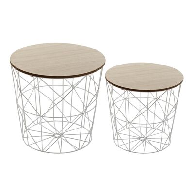 SET TWO SIDE TABLES 21360511