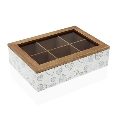 COZY WOODEN TEA BOX 21361183