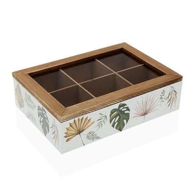 ROXANNE WOODEN TEA BOX 21361185