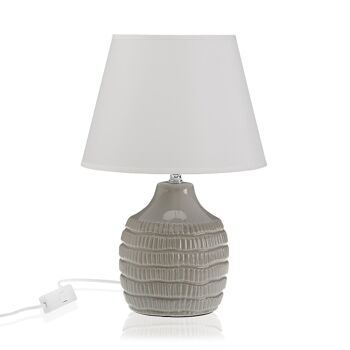 LAMPE RAYURES GRISES 21500044