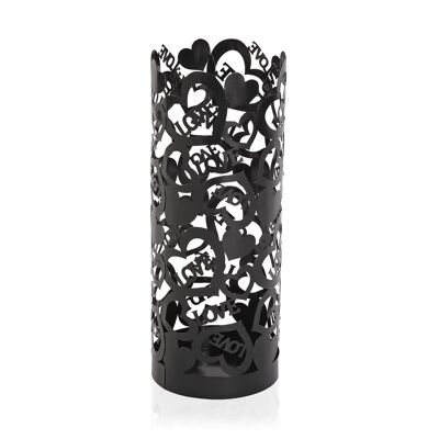 BLACK UMBRELLA STAND COZY 21700204