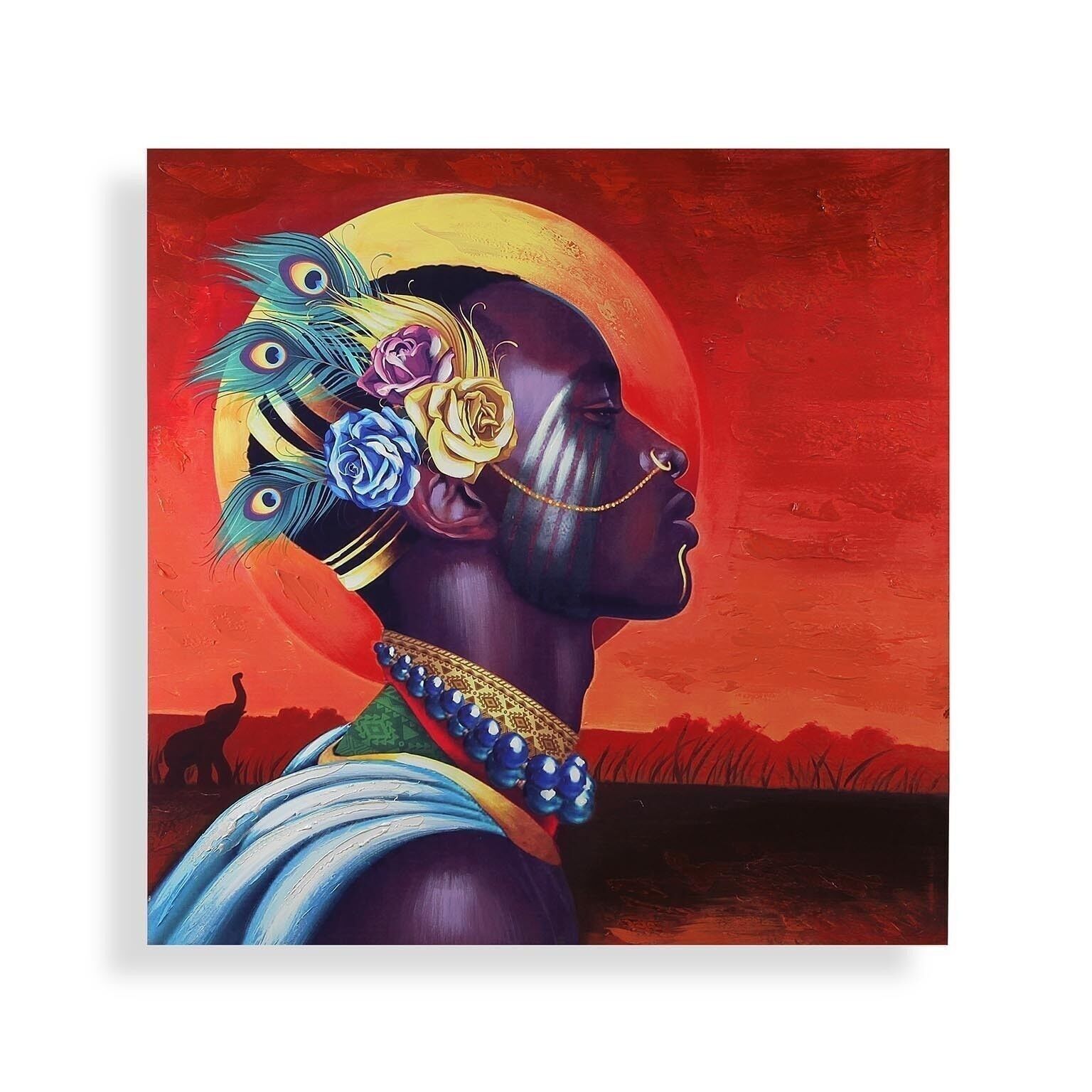 MALEREI ETHNISCHER MANN 2 21750075