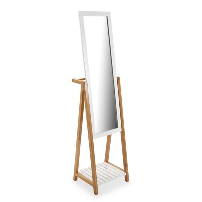BASE MIRROR WITH BAMBOO SUPPORT 21810034