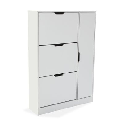 SHOE CABINET 4 DRAWERS WHITE 21810056