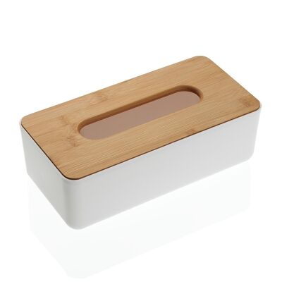 TISSUE BOX WITH BAMBOO LID 21890009