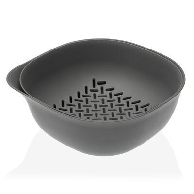 Set bowl+ escurridor gris 21890082