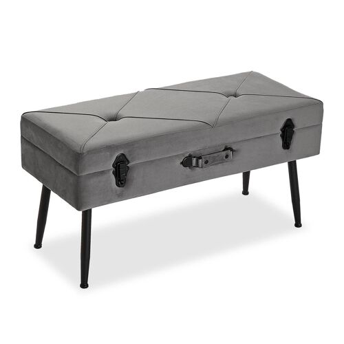 Pie de cama gris oscuro 22050015