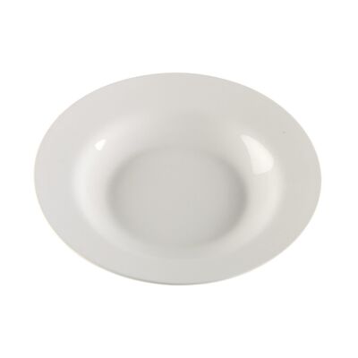 ROUND WHITE SOUP PLATE 22120031