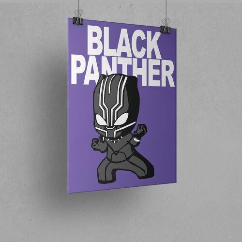 Black Panther A4 - Cadre 30x40cm