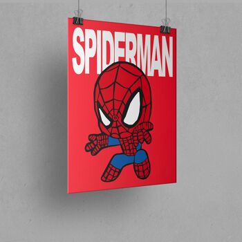 Spiderman A4 - Cadre 30x40cm 4